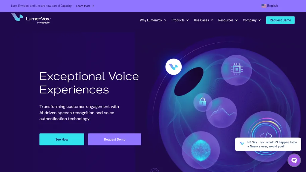 lumenvox.com website