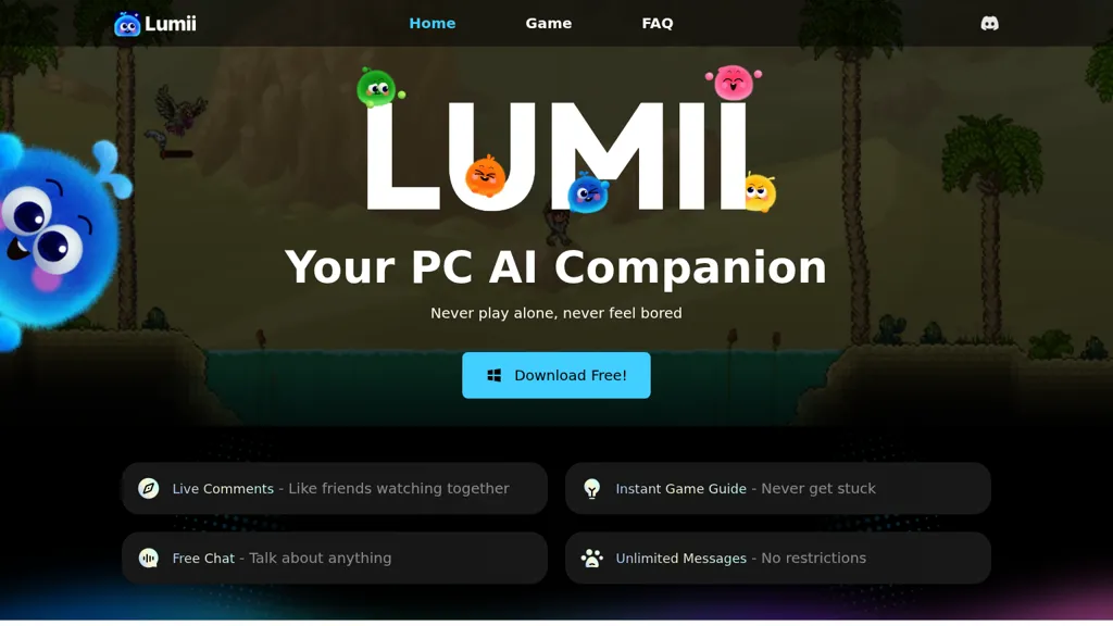 Lumii AI tool screenshot