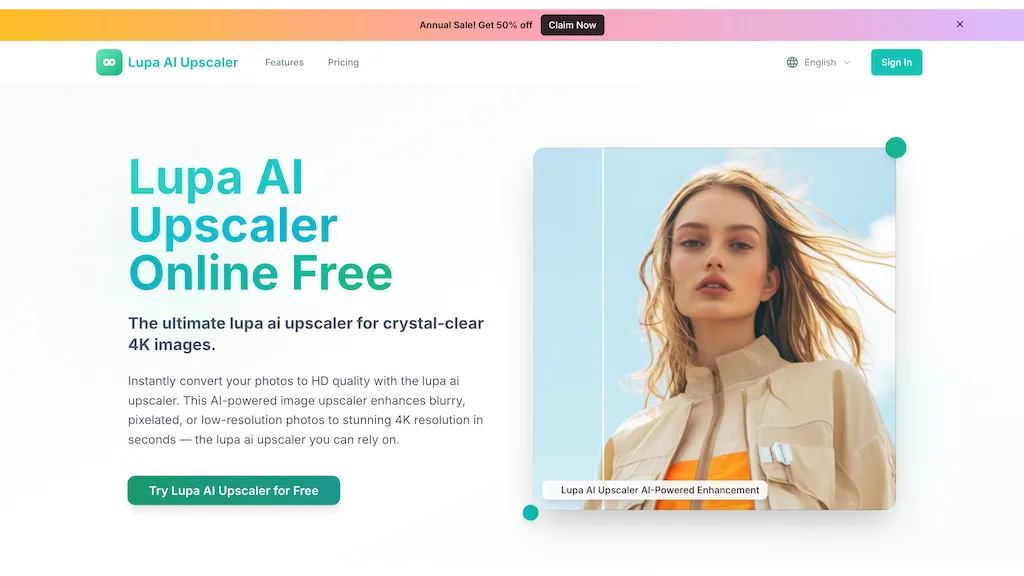 Lupa Upscaler alternatives and competitors
