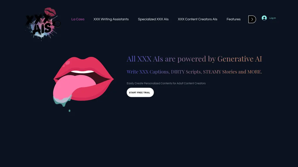 LustLab AI website