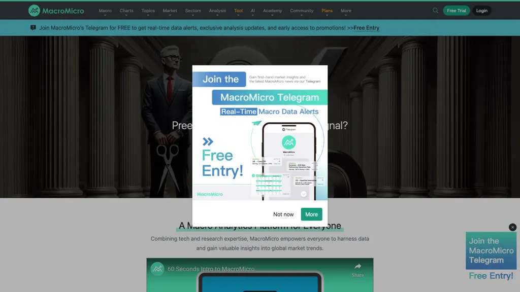 Macromicro website