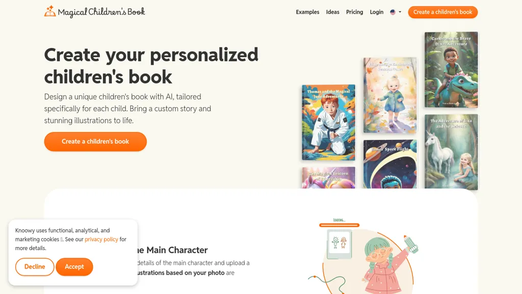 Magical Children's Book website
