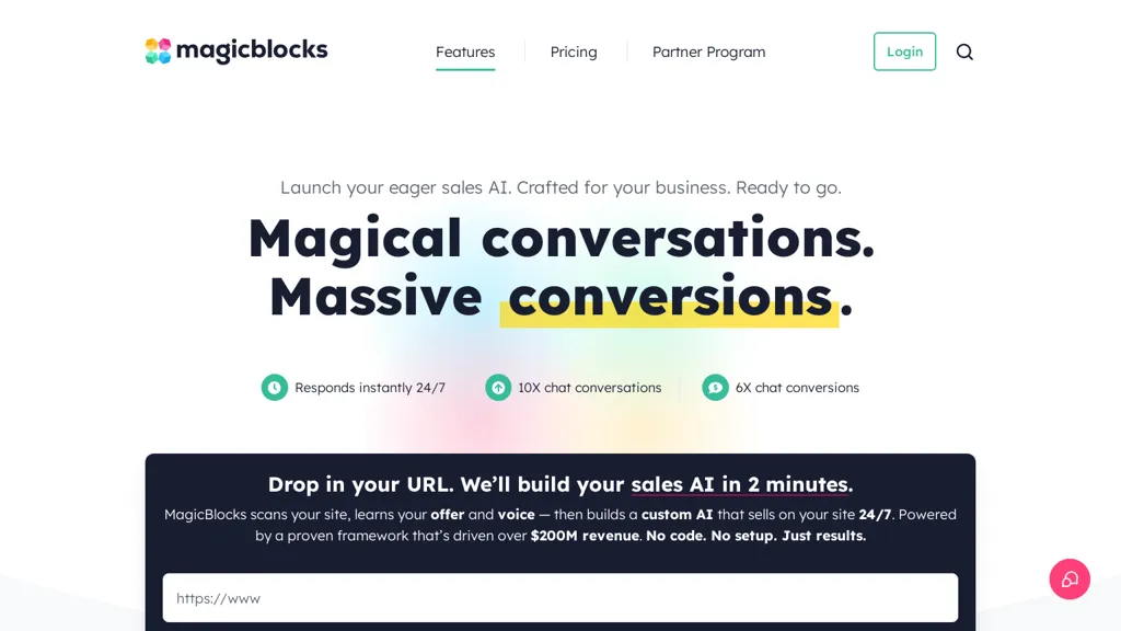 MagicBlocks website