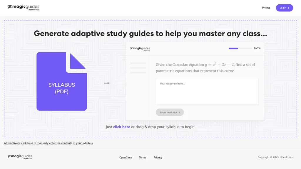 MagicGuides website