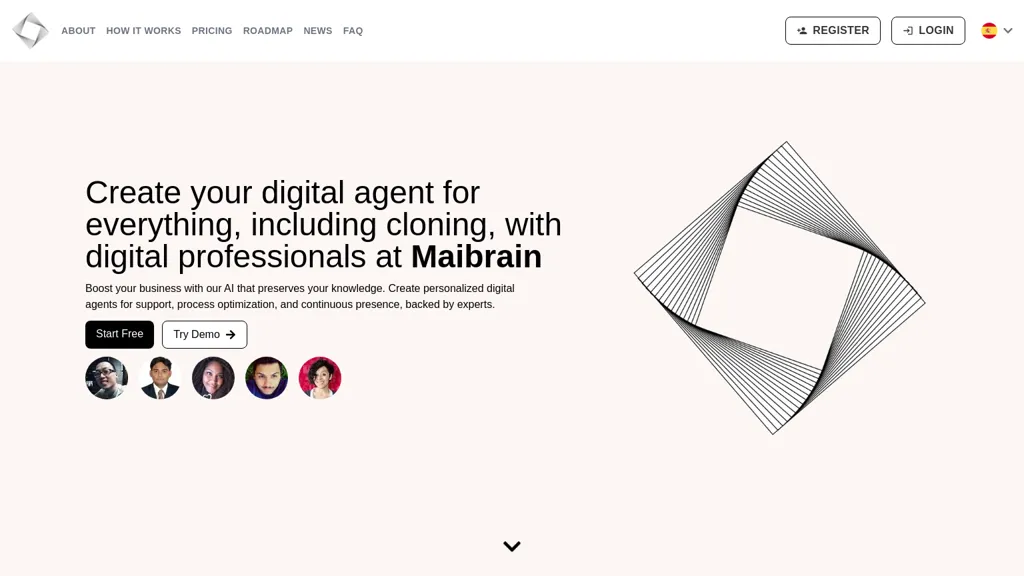 Maibrain AI tool screenshot