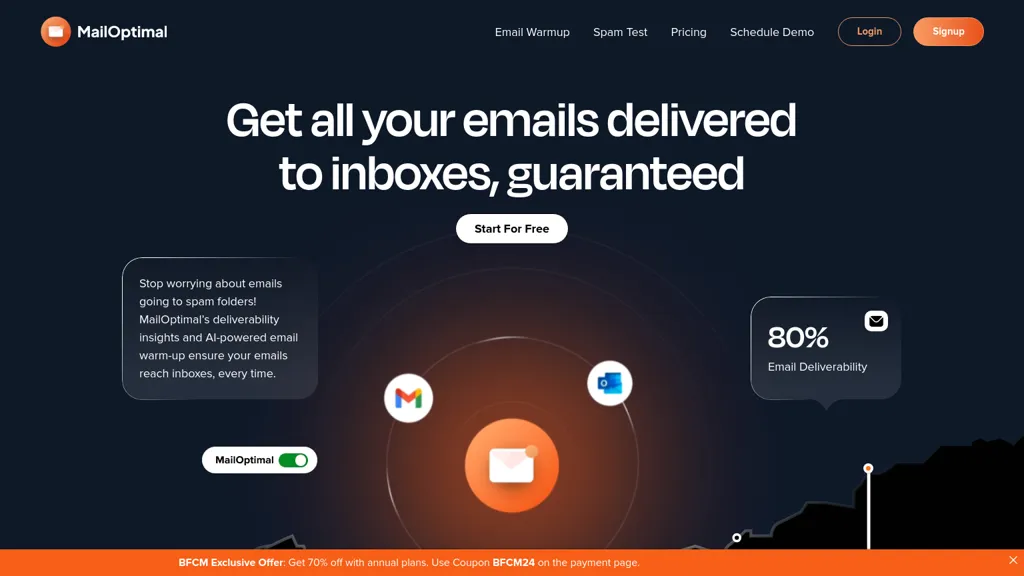 MailOptimal website