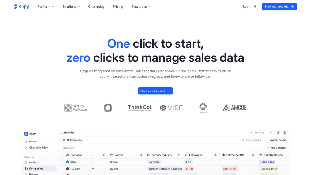 Mailroom by Klipy website