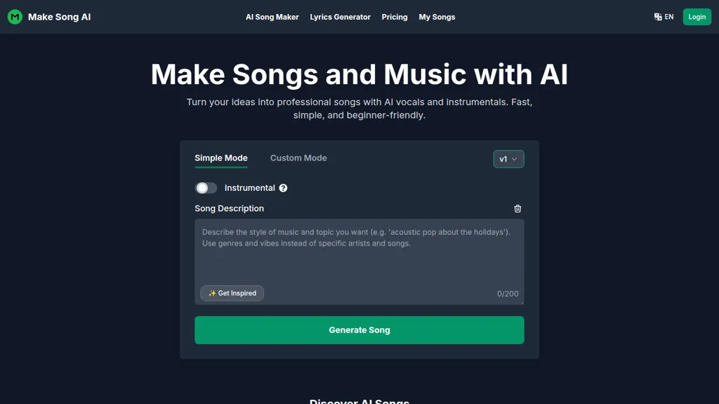 Make Song AI alternatives and competitors