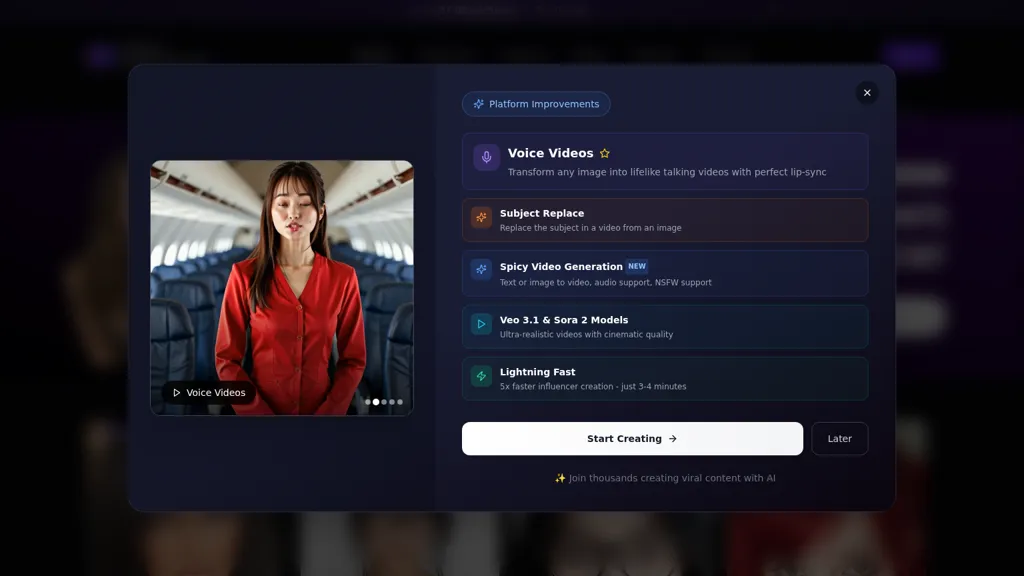 MakeInfluencer AI alternatives and competitors