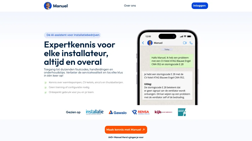 Manuel website