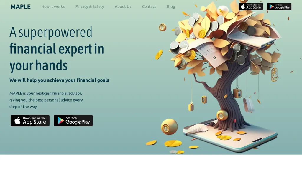 Maple website