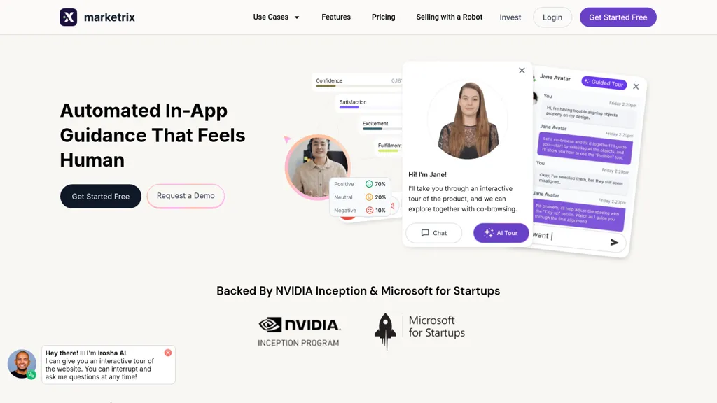 Marketrix.ai website