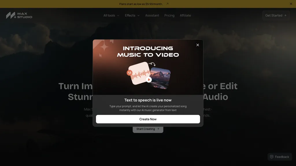 Max Studio AI AI tool screenshot