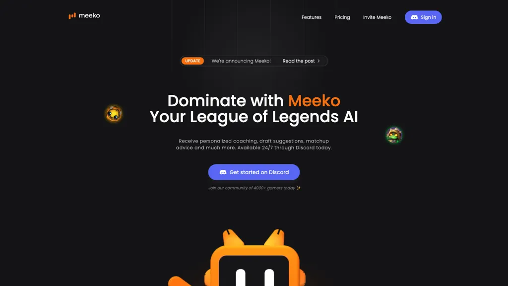 Meeko website