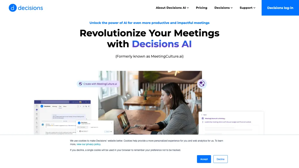 MeetingCulture.ai website