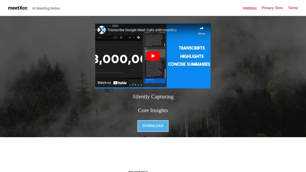 meetXcc website