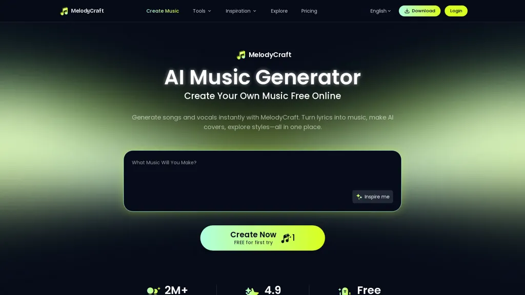 Melodycraft.app screenshot