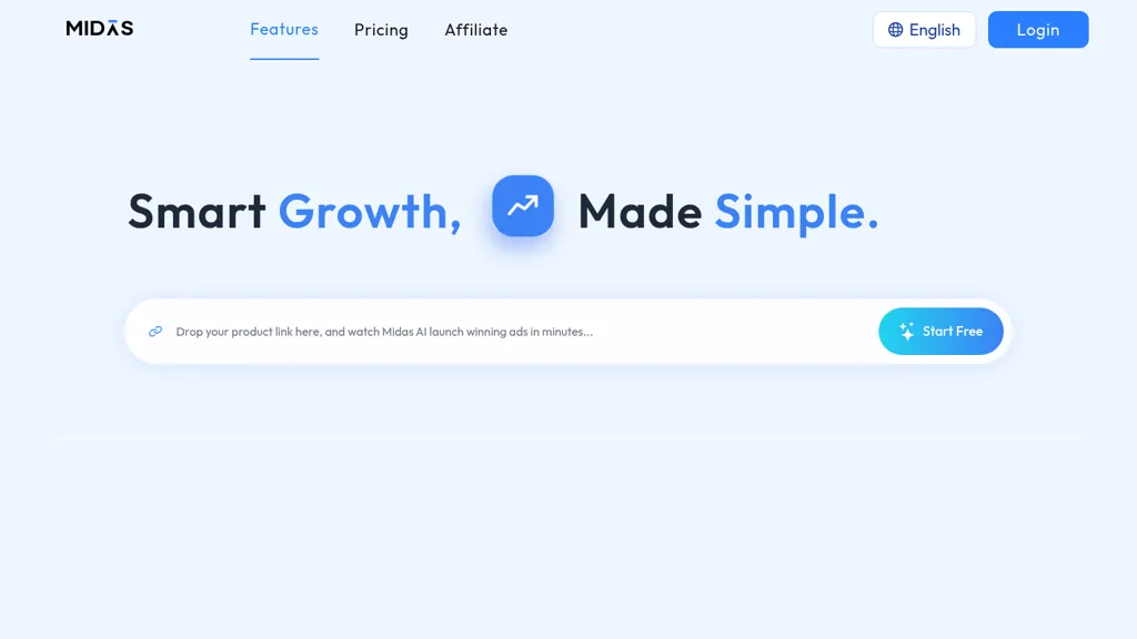 Midas AI AI tool screenshot