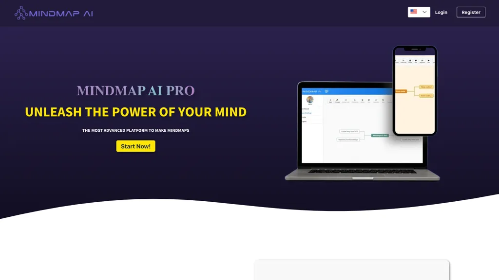 MindmapAI website