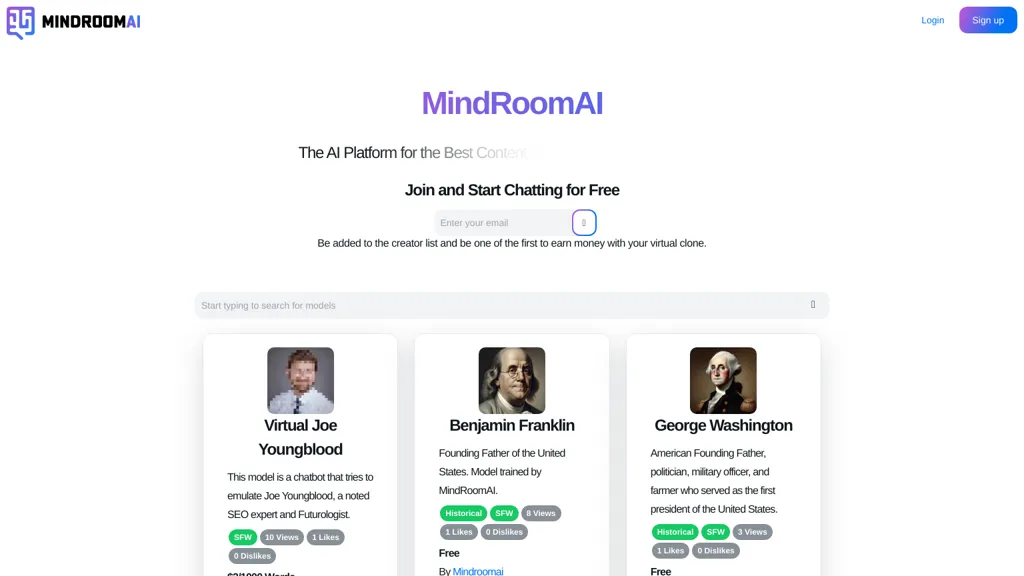 MindRoomAI AI tool screenshot