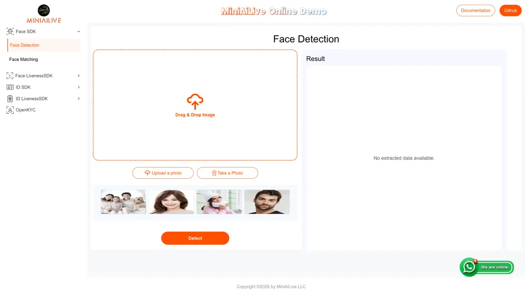 MiniAiLive AI tool screenshot