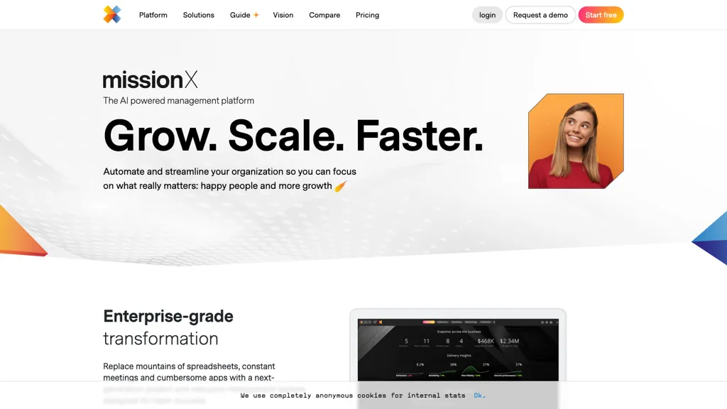 Mission-X website