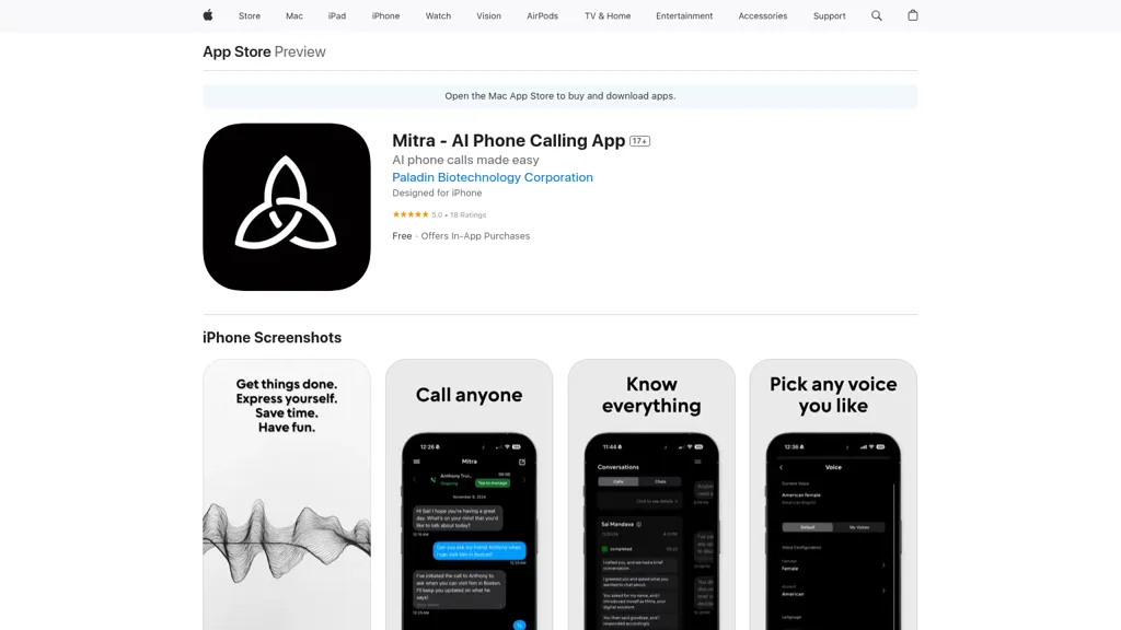 Mitra AI tool screenshot