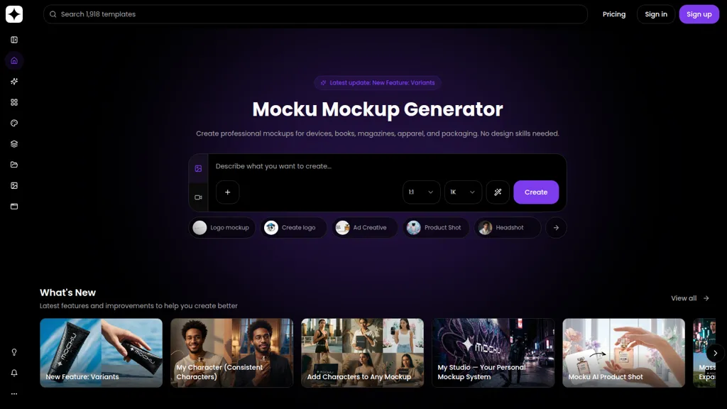 mocku.com AI tool screenshot