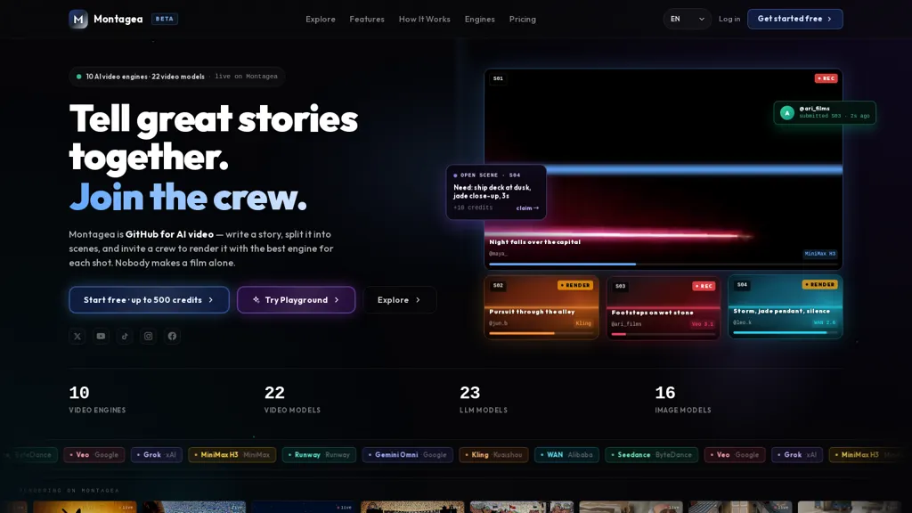 Montagea screenshot