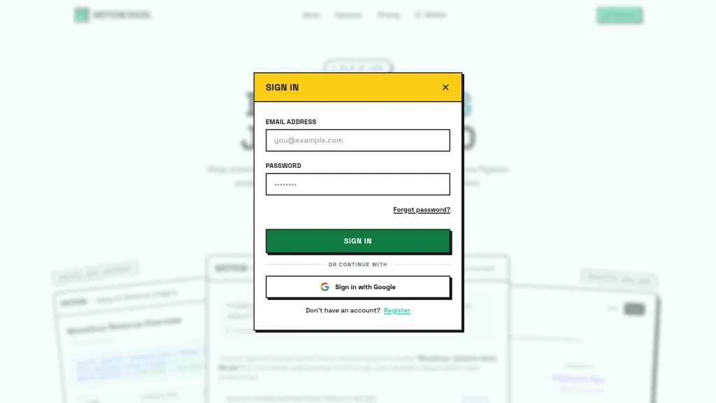 MotionExcel AI tool screenshot