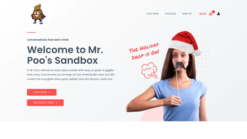 Mr. Poo's Sandbox website