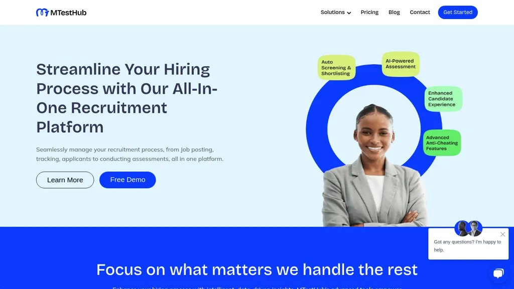 MTestHub website