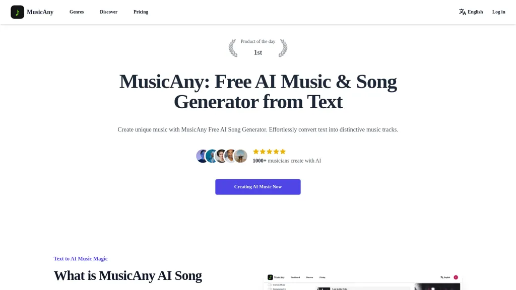 MusicAny website