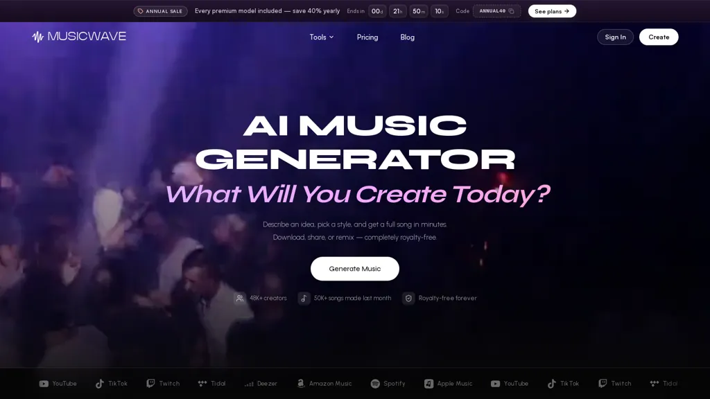 MusicWave screenshot