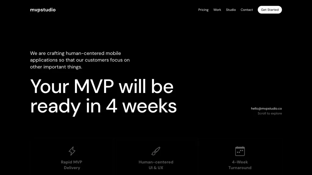 MVP Studio website