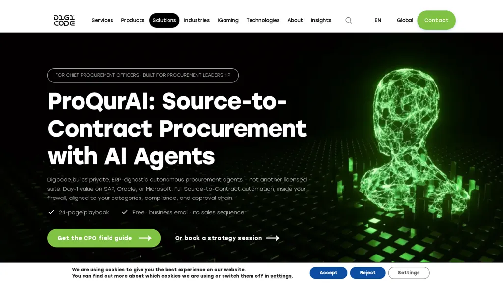 ProQurAI AI tool screenshot