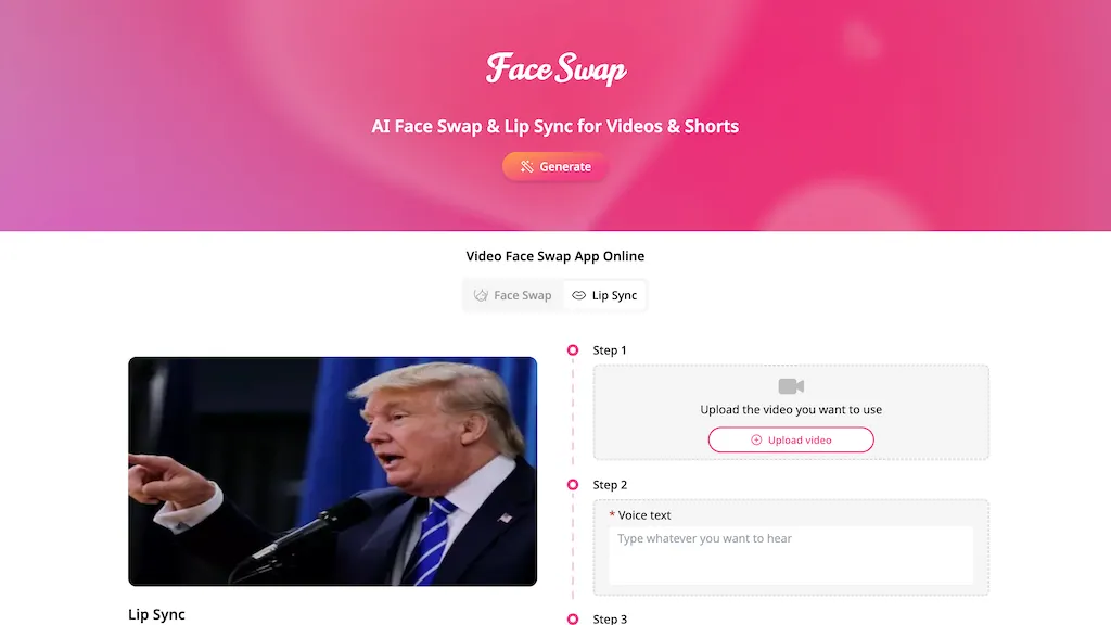 MyFaceSwap AI image