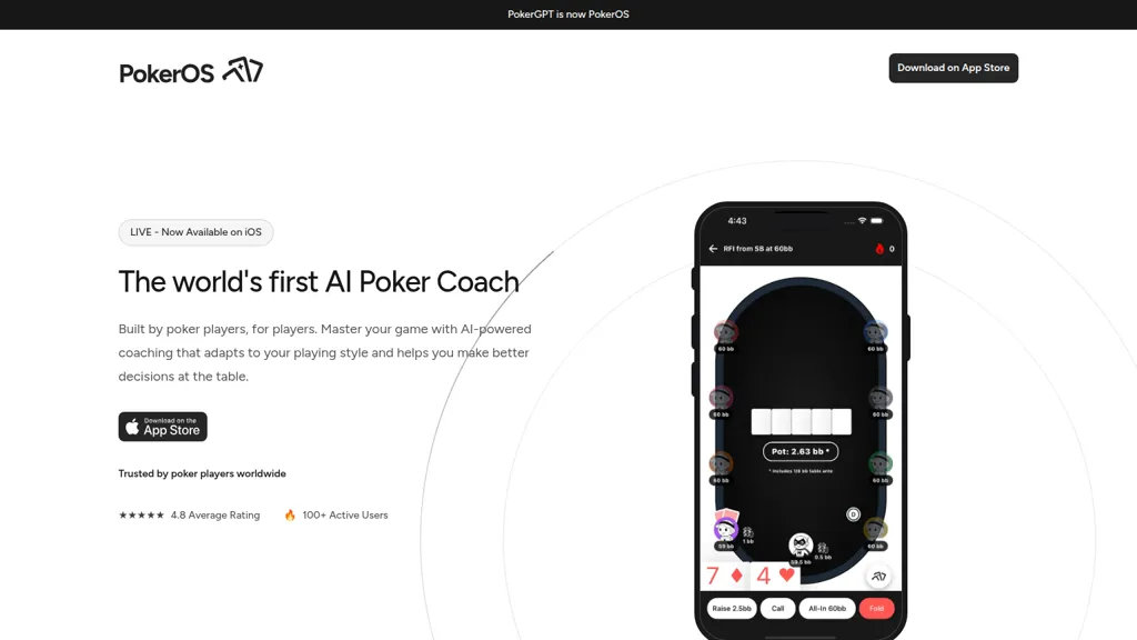 PokerOS alternatives and competitors