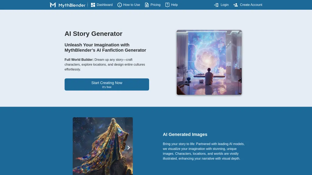 MythBlender website