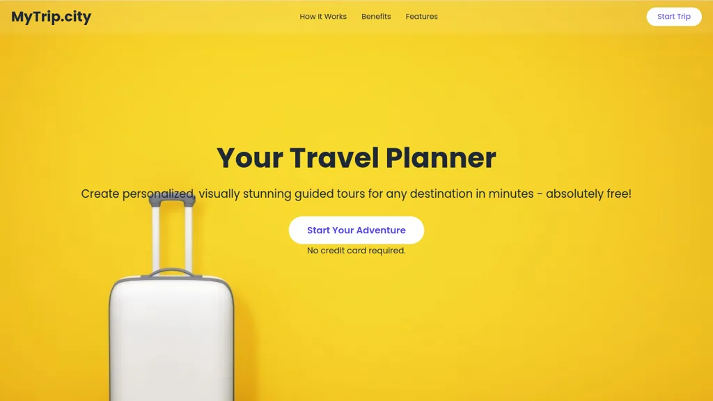 MyTrip.city website