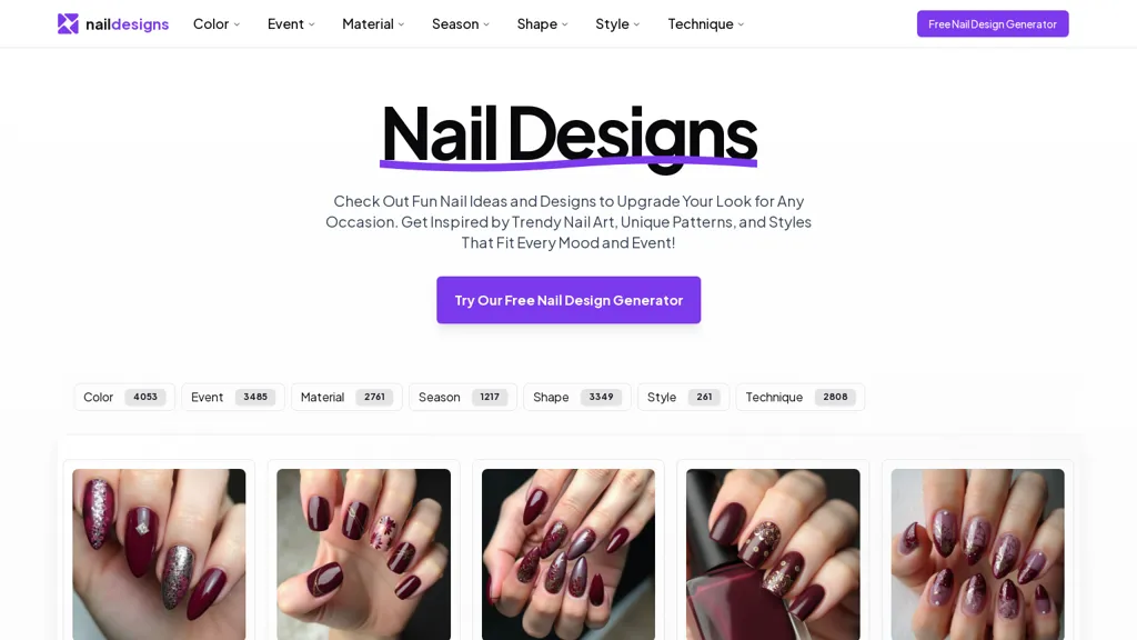 Nail Design Generator alternatives and competitors