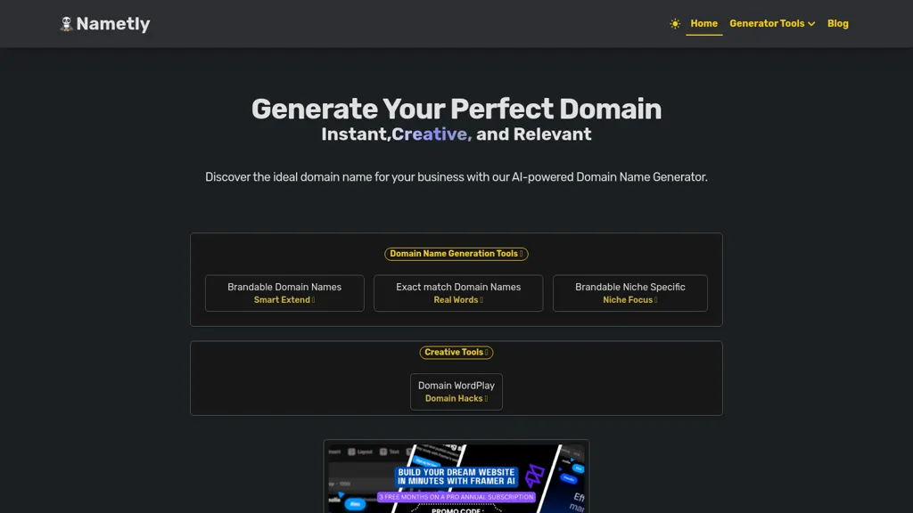 nametly website