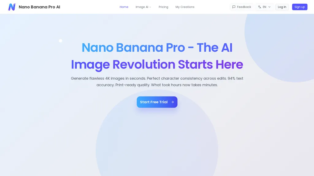 Nano Banana Pro AI AI tool screenshot