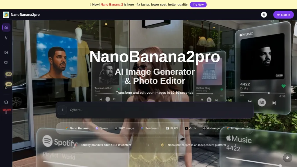NanoBanana2pro.site alternatives and competitors