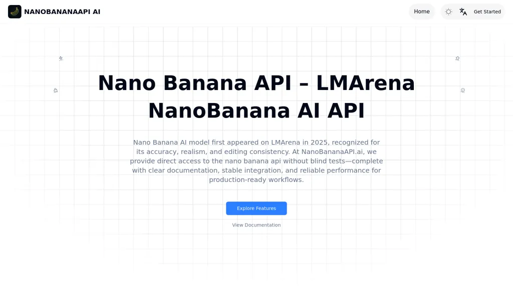 NanoBananaAPI.ai AI tool screenshot
