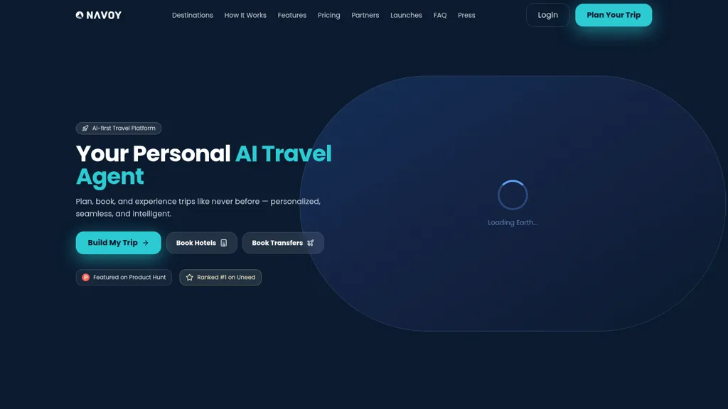 Navoy AI tool screenshot