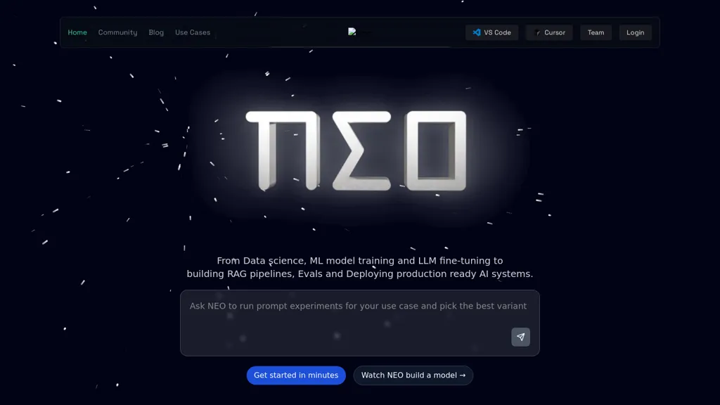 Neo AI engineer alternatives and competitors