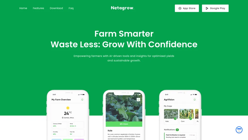 Netagrow website