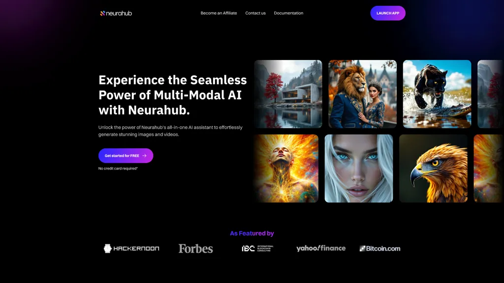 Neurahub AI tool screenshot