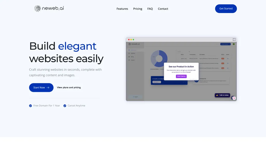 Neweb.AI website